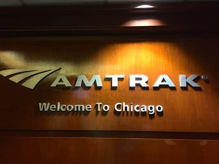 芝加哥的Amtrak Metropolitan Lounge