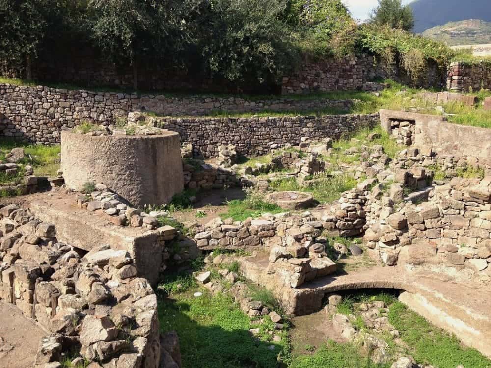 利帕里的希腊废墟