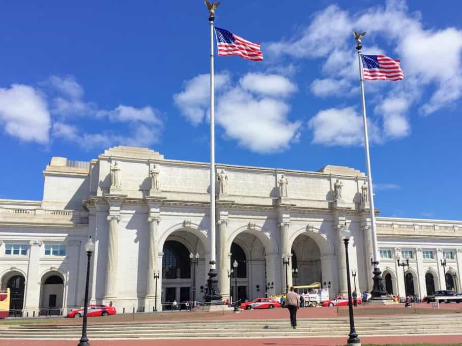 华盛顿特区的联合车站将是首批使用新美铁报亭的车站之一。