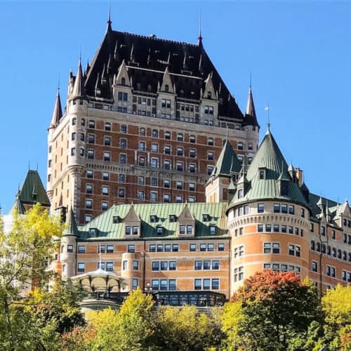 芳堤娜城堡酒店在魁北克城